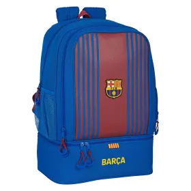 Bolsa de Deporte con Portazapatos F.C. Barcelona M825 Granate Azul marino de F.C. Barcelona, Bolsas de deporte - Ref: S430471...