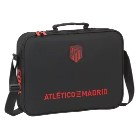 School Satchel Atlético Madrid Black (38 x 28 x 6 cm) by Atlético Madrid, Children's Backpacks - Ref: S4304728, Price: 12,22 ...