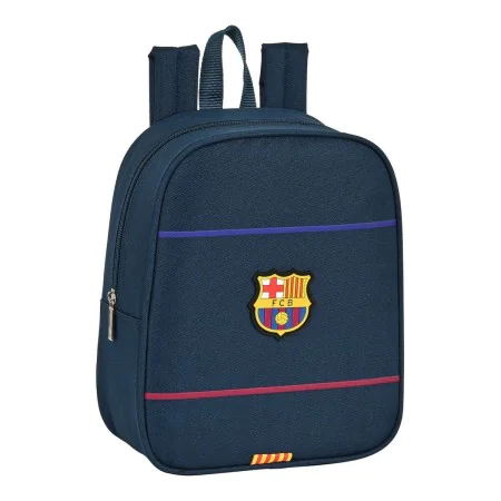 School Bag F.C. Barcelona Blue (22 x 27 x 10 cm) by F.C. Barcelona, Children's Backpacks - Ref: S4304813, Price: 11,92 €, Dis...