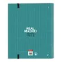 Reliure à anneaux Real Madrid C.F. Blanc Vert turquoise 27 x 32 x 3.5 cm (30 mm) de Real Madrid C.F., Classeurs - Réf : S4305...