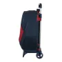 Trolley per la Scuola F.C. Barcelona Corporativa Azzurro Rosso Granato 32 x 44 x 16 cm di F.C. Barcelona, Zainetti per bambin...