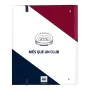 Carpeta de anillas F.C. Barcelona Corporativa A4 Azul Granate (27 x 32 x 3.5 cm) (35 mm) de F.C. Barcelona, Archivadores - Re...