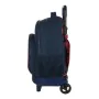 School Rucksack with Wheels F.C. Barcelona Corporativa Blue Maroon (33 x 45 x 22 cm) by F.C. Barcelona, Children's Backpacks ...