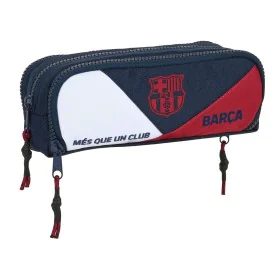 School Case F.C. Barcelona Corporativa Blue Maroon (21 x 8 x 8 cm) by F.C. Barcelona, Pencil cases - Ref: S4305335, Price: 10...