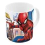 Mug Spider-Man Great power Blue Red Ceramic 350 ml by Spider-Man, Cups - Ref: S4305526, Price: 7,60 €, Discount: %