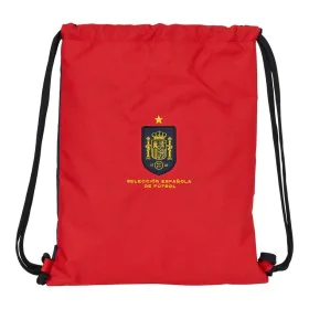 Sac à dos serré par des ficelles RFEF (35 x 40 x 1 cm) de Real Federación Española de Fútbol, Cartables - Réf : S4305572, Pri...