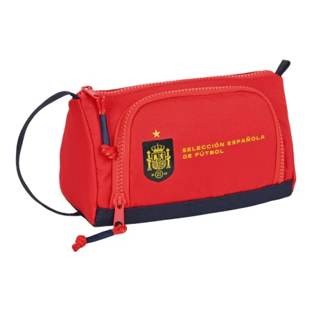 Trousse d'écolier RFEF Bleu Rouge 20 x 11 x 8.5 cm (32 Pièces) de Real Federación Española de Fútbol, Trousses - Réf : S43055...