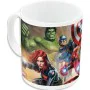 Mug The Avengers Infinity White Ceramic Red (350 ml) by The Avengers, Cups - Ref: S4305810, Price: 8,43 €, Discount: %