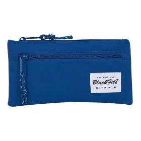 Estuche Escolar BlackFit8 Oxford Azul oscuro (22 x 11 x 1 cm) de BlackFit8, Estuches - Ref: S4305921, Precio: 5,69 €, Descuen...