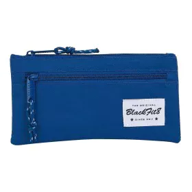 Astuccio Scuola BlackFit8 Oxford Blu scuro (22 x 11 x 1 cm) di BlackFit8, Porta penne - Rif: S4305921, Prezzo: 5,69 €, Sconto: %