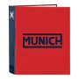 Carpeta de anillas Munich Supra Rojo A4 (40 mm) de Munich, Archivadores - Ref: S4305994, Precio: 2,86 €, Descuento: %