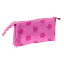 Dreifaches Mehrzweck-Etui Lady Bug Pink (22 x 12 x 3 cm) von Lady Bug, Federmäppchen - Ref: S4306215, Preis: 6,72 €, Rabatt: %