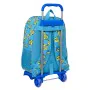 Mochila Escolar com Rodas Minions Minionstatic Azul (33 x 42 x 14 cm) de Minions, Mochilas infantis - Ref: S4306296, Preço: 4...