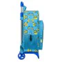 Mochila Escolar com Rodas Minions Minionstatic Azul (33 x 42 x 14 cm) de Minions, Mochilas infantis - Ref: S4306296, Preço: 4...