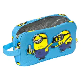 Portamerenda Termico Minions Minionstatic Azzurro (21.5 x 12 x 6.5 cm) di Minions, Conservazione di alimenti - Rif: S4306302,...