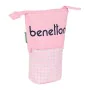 Trousse Gobelet Benetton Vichy Rose (8 x 19 x 6 cm) de Benetton, Trousses - Réf : S4306344, Prix : 7,76 €, Remise : %