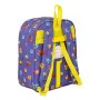 Cartable SuperThings Guardians of Kazoom Violet Jaune (22 x 27 x 10 cm) de SuperThings, Sacs à dos enfant - Réf : S4306424, P...