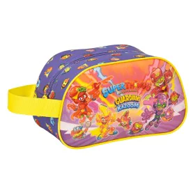 School Toilet Bag SuperThings Guardians of Kazoom Yellow Purple 26 x 15 x 12 cm by SuperThings, Pencil cases - Ref: S4306425,...