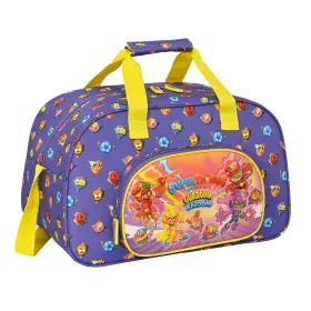 Sports bag SuperThings Guardians of Kazoom Purple Yellow (40 x 24 x 23 cm) by SuperThings, Kids' Sports Bags - Ref: S4306426,...