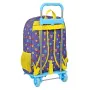 Cartable à roulettes SuperThings Guardians of Kazoom Violet Jaune (32 x 42 x 14 cm) de SuperThings, Sacs à dos enfant - Réf :...