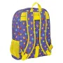 Cartable SuperThings Guardians of Kazoom Violet Jaune (32 x 42 x 14 cm) de SuperThings, Sacs à dos enfant - Réf : S4306430, P...