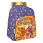 Mochila Escolar SuperThings Guardians of Kazoom Roxo Amarelo (27 x 33 x 10 cm) de SuperThings, Mochilas infantis - Ref: S4306...