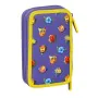 Double Pencil Case SuperThings Guardians of Kazoom Yellow Purple (28 Pieces) by SuperThings, Pencil cases - Ref: S4306435, Pr...