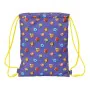 Bolsa Mochila con Cuerdas SuperThings Guardians of Kazoom Morado Amarillo (26 x 34 x 1 cm) de SuperThings, Bolsas escolares -...