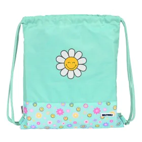 Backpack with Strings Smiley Summer fun Turquoise (35 x 40 x 1 cm) by Smiley, School Bags - Ref: S4306472, Price: 9,29 €, Dis...