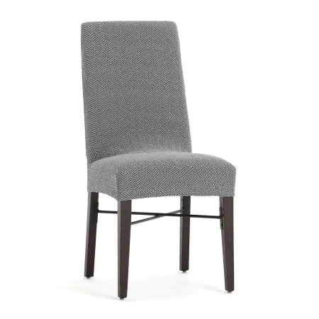 Chair Cover Eysa JAZ Grey 50 x 60 x 50 cm 2 Units by Eysa, Dining Chair Slipcovers - Ref: D1607833, Price: 33,13 €, Discount: %