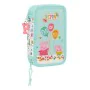 Double Pencil Case Peppa Pig Cosy corner Blue (28 Pieces) by Peppa Pig, Pencil cases - Ref: S4306504, Price: 9,66 €, Discount: %