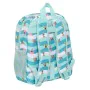 Mochila Escolar Spongebob Stay positive Azul Branco (32 x 38 x 12 cm) de Spongebob, Mochilas infantis - Ref: S4306513, Preço:...