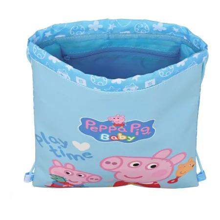 Rucksacktasche mit Bändern Peppa Pig Baby (26 x 34 x 1 cm) von Peppa Pig, Schulranzen - Ref: S4306524, Preis: 7,16 €, Rabatt: %