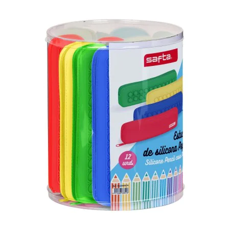 Estuche Escolar Safta Pop It Multicolor Estrecho (12 Piezas) de Safta, Estuches - Ref: S4306546, Precio: 51,43 €, Descuento: %