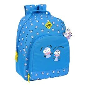 Cartable El Hormiguero Bleu (32 x 42 x 15 cm) de El Hormiguero, Sacs à dos enfant - Réf : S4306555, Prix : 18,97 €, Remise : %