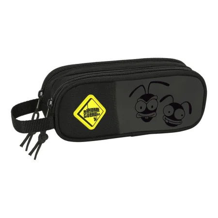 School Case El Hormiguero Black (21 x 8 x 6 cm) by El Hormiguero, Pencil cases - Ref: S4306572, Price: 7,76 €, Discount: %