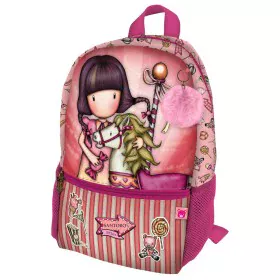 Mochila Escolar Gorjuss Carousel Mini Salmão (26 x 34 x 11.4 cm) de Gorjuss, Mochilas infantis - Ref: S4306589, Preço: 18,14 ...