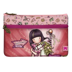 Trousse d'écolier Gorjuss Carousel Saumon (23.4 x 15.5 x 1.5 cm) de Gorjuss, Trousses - Réf : S4306609, Prix : 7,16 €, Remise...