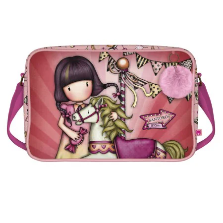 Cartera Escolar Gorjuss Carousel Salmón (35 x 26.5 x 10.5 cm) de Gorjuss, Mochilas infantiles - Ref: S4306613, Precio: 16,55 ...