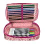 Pochette crayons Gorjuss Carousel Saumon (45 Pièces) de Gorjuss, Trousses - Réf : S4306621, Prix : 19,18 €, Remise : %