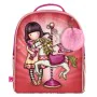 School Bag Gorjuss Carousel Mini Salmon (20 x 22 x 10 cm) by Gorjuss, Children's Backpacks - Ref: S4306624, Price: 13,52 €, D...