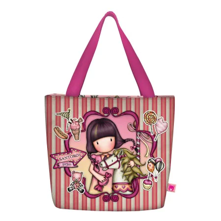 Sac Gorjuss Carousel Sac à goûter Saumon (24 x 29 x 10 cm) de Gorjuss, Stockage des aliments - Réf : S4306630, Prix : 10,73 €...