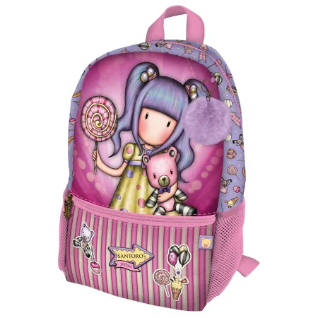 School Bag Gorjuss First prize Mini Lilac (26 x 34 x 11.4 cm) by Gorjuss, Children's Backpacks - Ref: S4306641, Price: 18,14 ...