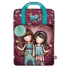 School Bag Gorjuss Fireworks Maroon (25 x 36 x 10 cm) by Gorjuss, Children's Backpacks - Ref: S4306690, Price: 17,59 €, Disco...