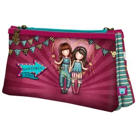 Portatodo Doble Gorjuss Fireworks Granate (21.5 x 11,5 x 5 cm) de Gorjuss, Neceseres de viaje - Ref: S4306720, Precio: 9,49 €...