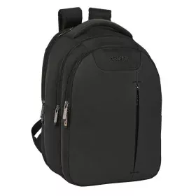 Mochila para Portátil e Tablet com Saída USB Safta Business Preto (31 x 45 x 23 cm) de Safta, Bolsas e capas para computadore...