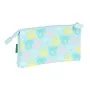 Triple Carry-all Benetton Fantasy Sky blue (22 x 12 x 3 cm) by Benetton, Pencil cases - Ref: S4306816, Price: 6,04 €, Discoun...