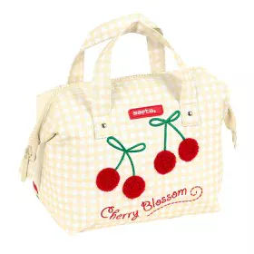 Trousse de Toilette Safta Cherry Beige (26.5 x 17.5 x 12.5 cm) de Safta, Vanity - Réf : S4306867, Prix : 10,37 €, Remise : %