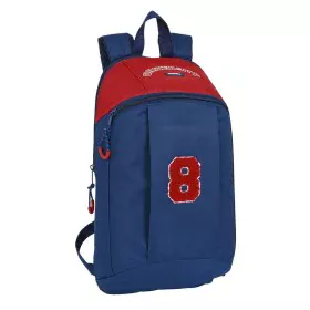 Mochila Infantil Safta University Mini Rojo Azul marino (22 x 39 x 10 cm) de Safta, Mochilas infantiles - Ref: S4306879, Prec...