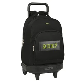 School Rucksack with Wheels Safta Surf Black (33 x 45 x 22 cm) by Safta, Children's Backpacks - Ref: S4306898, Price: 25,46 €...